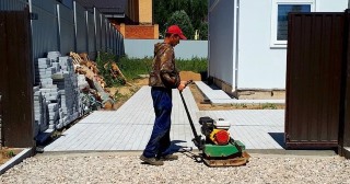 Устройство въезда на участок Лесной, цена от 50769 руб.